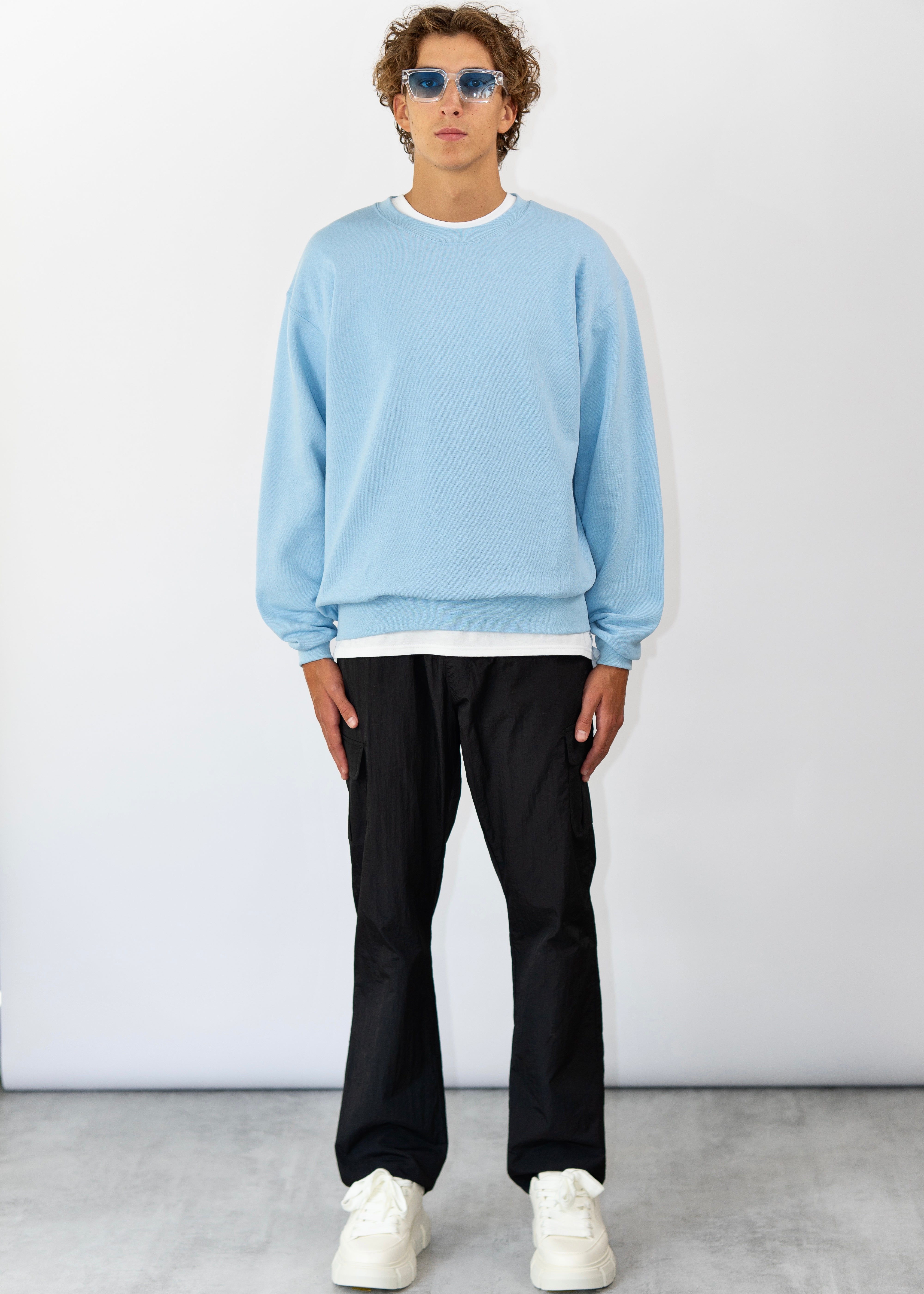 Essential Sweater | Sky Blau