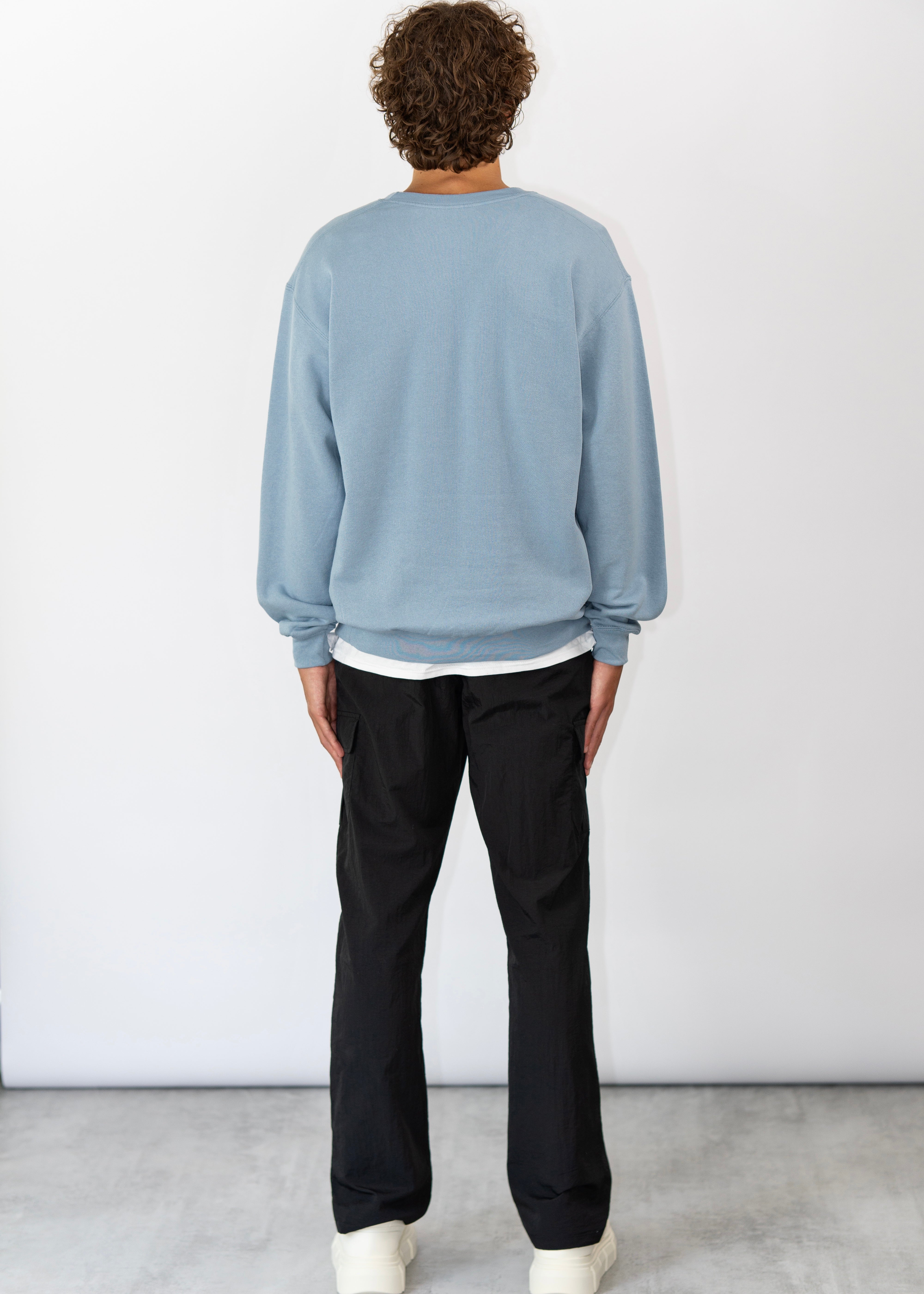 Essential Sweater | Blau Pastel