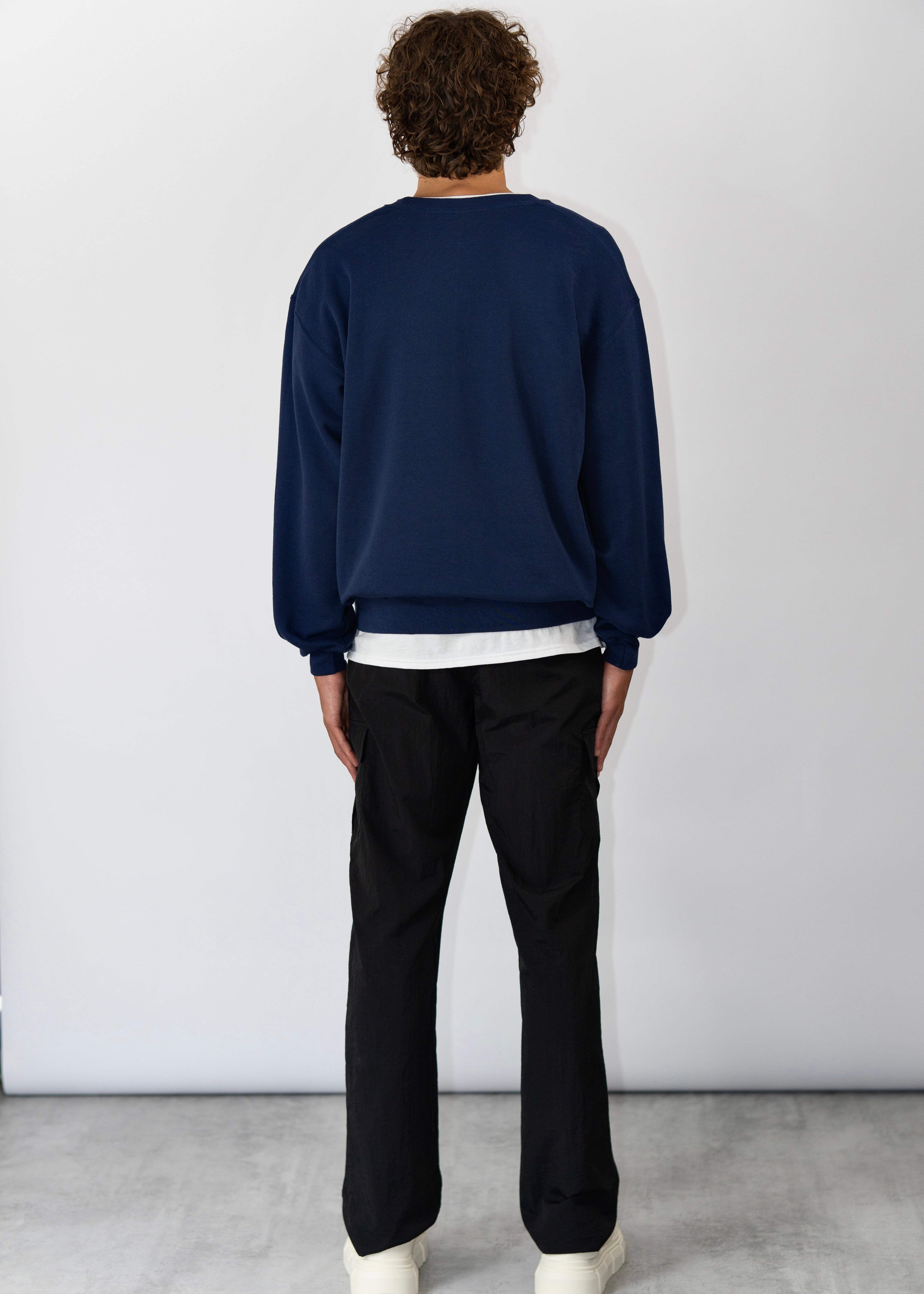 Essential Sweater | Navy Blau