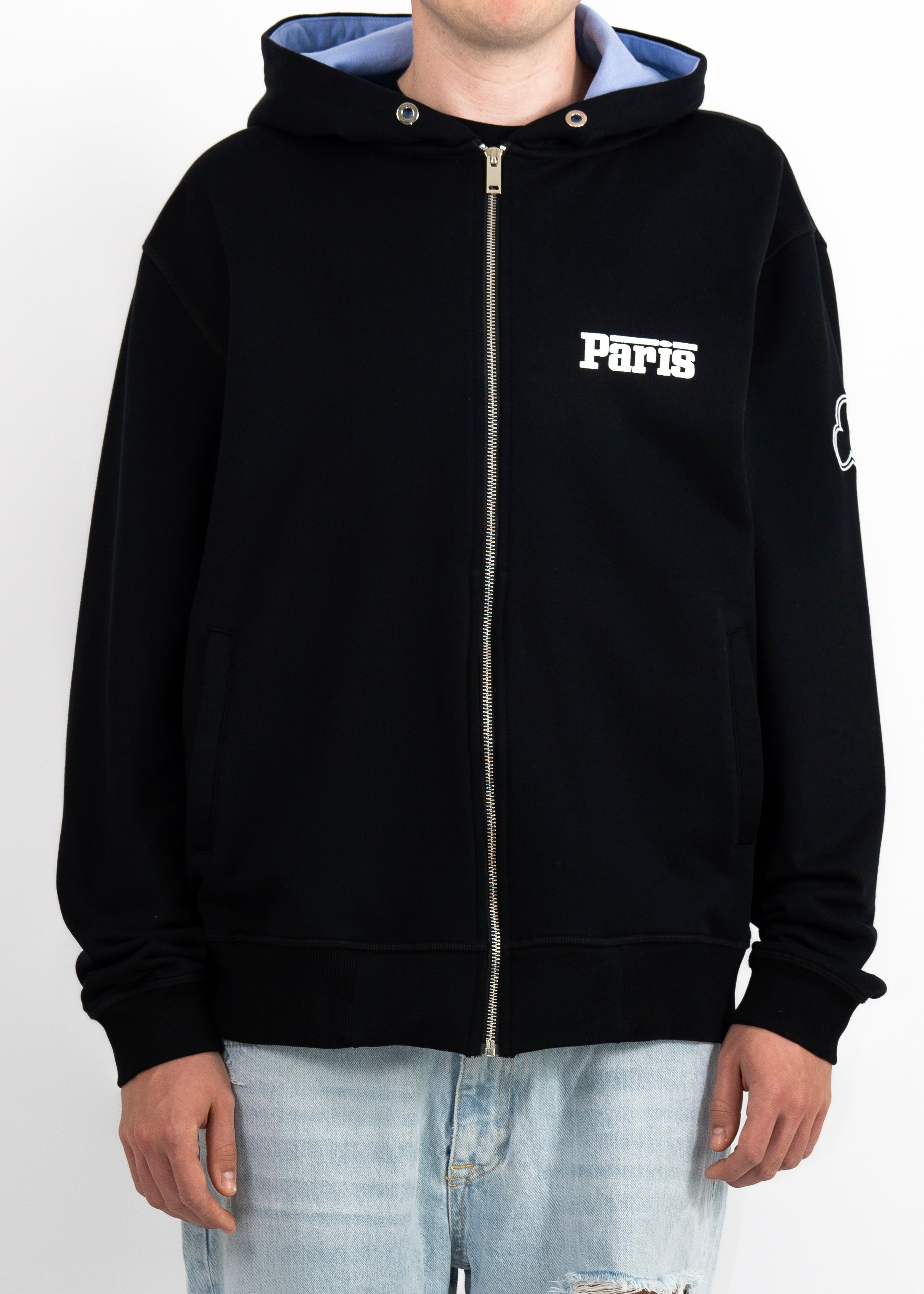 PARIS RACING ZIP-HOODIE