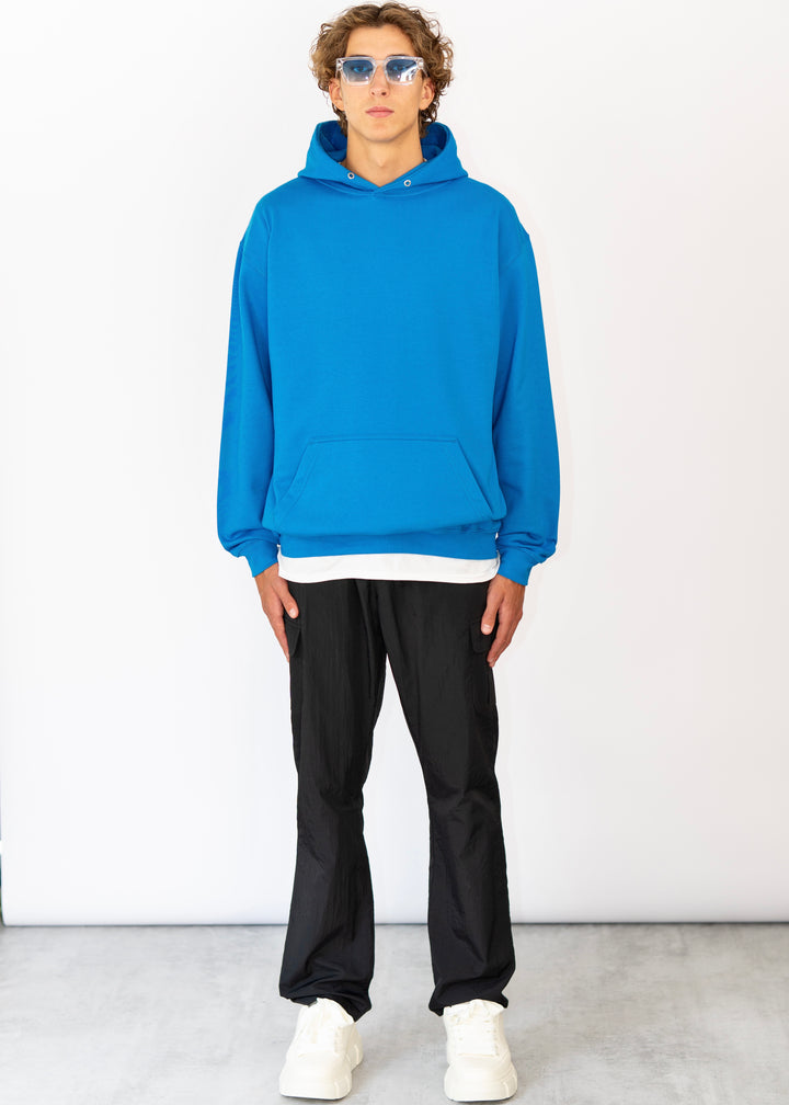 Essential Hoodie | Neon Blau