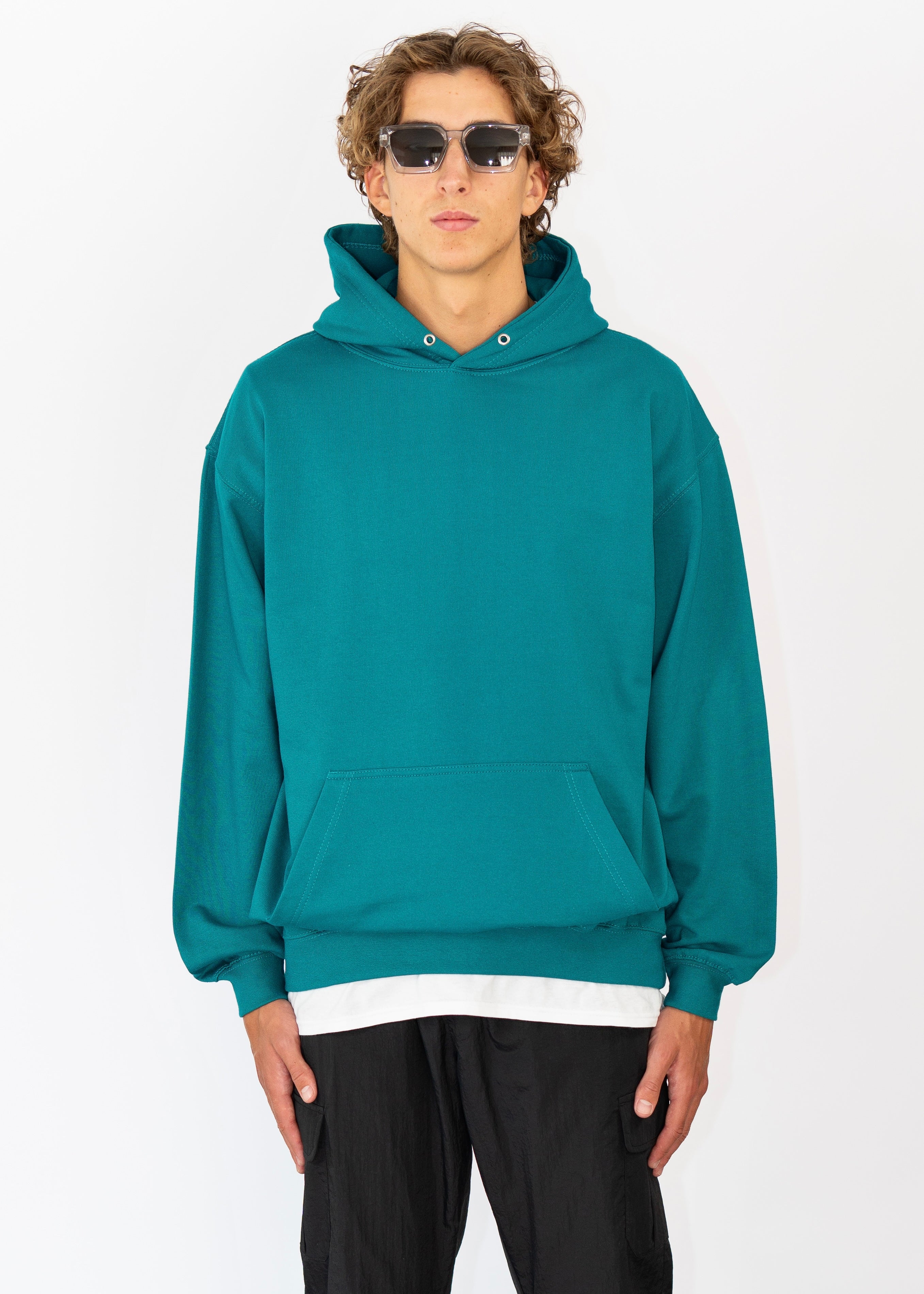 Essential Hoodie | light Petrol