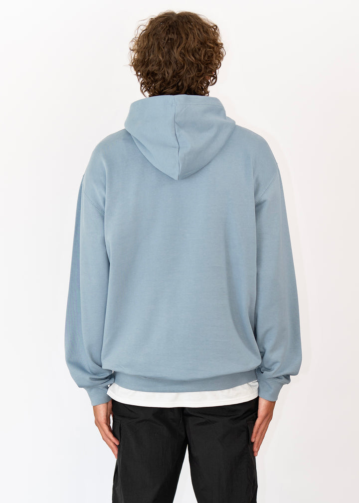 Essential Hoodie | Blau Grau