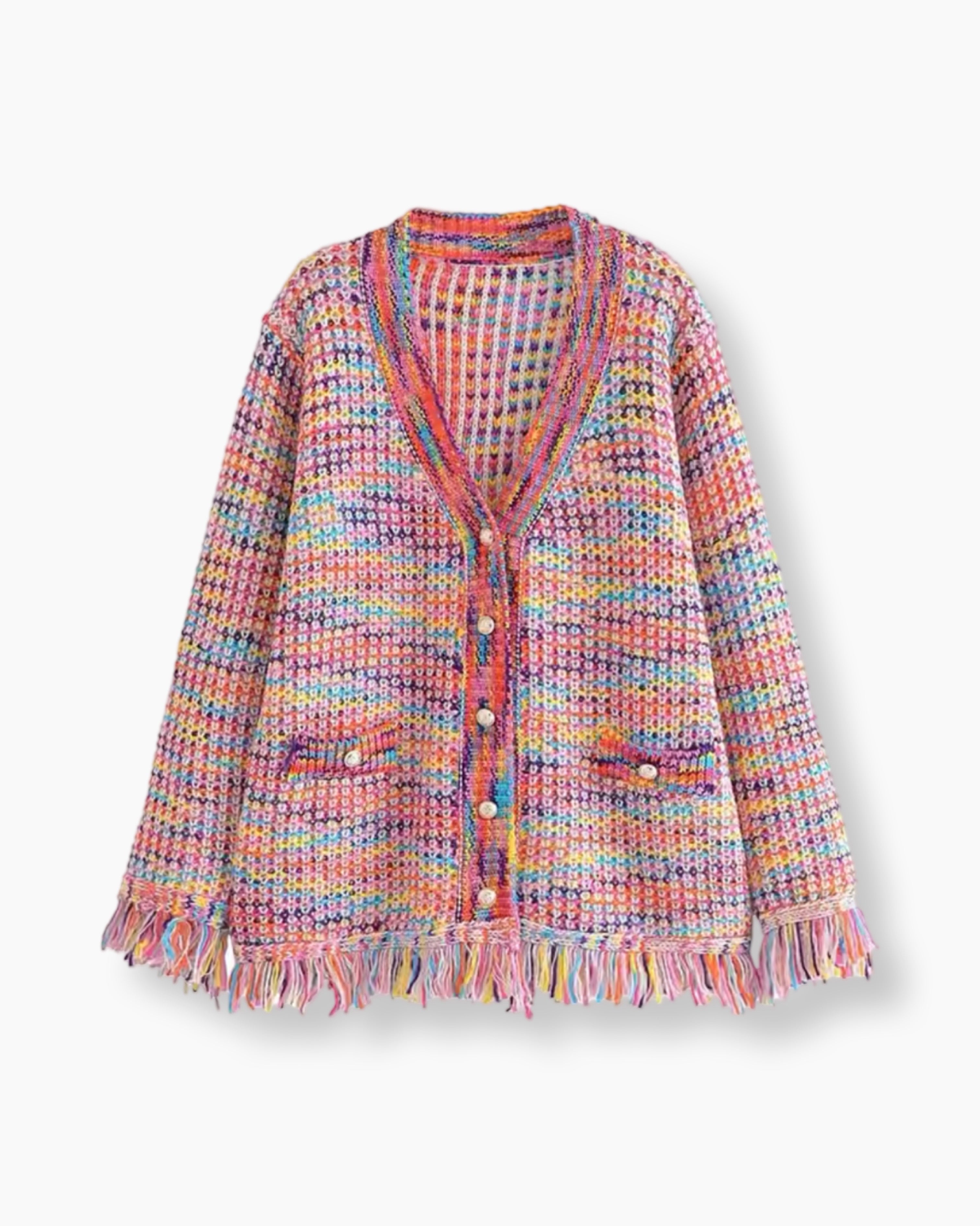 Rainbow | Strickjacke