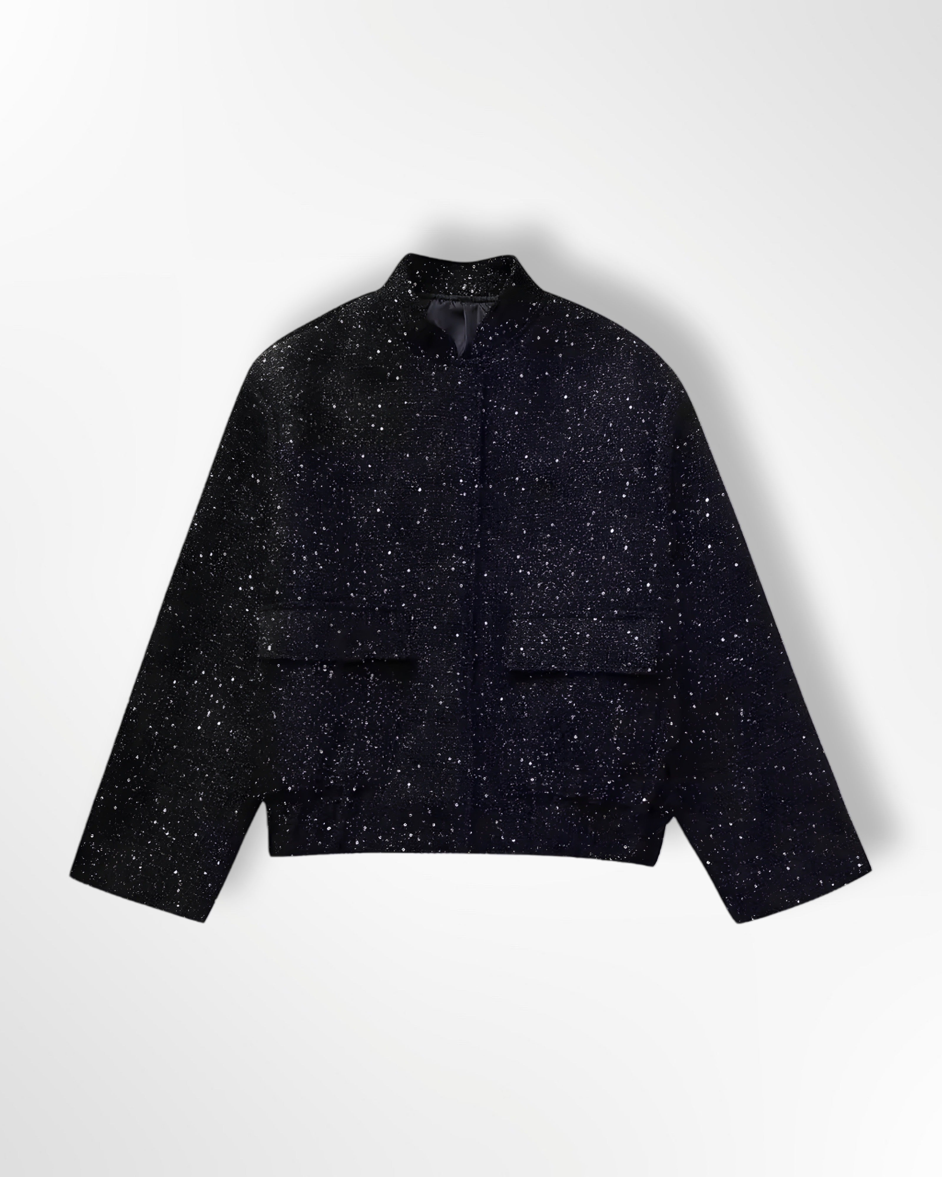 Glitzer Jacke